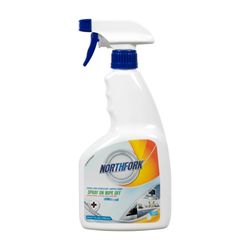 Northfork Surface Spray Disinfectant Hospital Grade Spray On Wipe Off 750mL