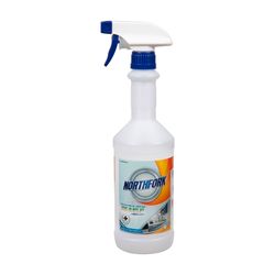 Northfork Decanting Bottle For Hospital Grade Disinfectant Surface Spray 750mL