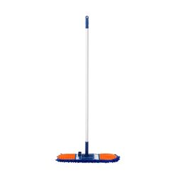 Cleanlink Chenille Dust Mop 60cm With 135cm Aluminium Handle Blue