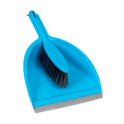 Cleanlink Dustpan & Brush Set - Blue