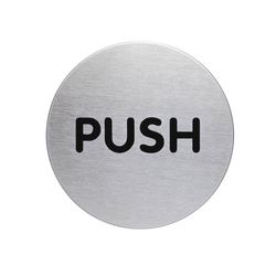 Durable Pictogram Sign 65mm Push