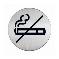 Durable Pictogram Sign 83mm No Smoking