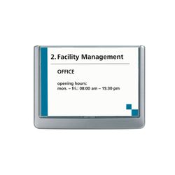 Durable Click Sign 149 X 105.5mm Grey