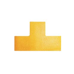 Durable Floor Marking Shape T Yellow Pack 10