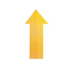 Durable Floor Marking Shape Arrow Yellow Pack 10