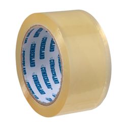 Cumberland Packaging Tape 7215 48mm x 75M Low Noise Clear Pack 6