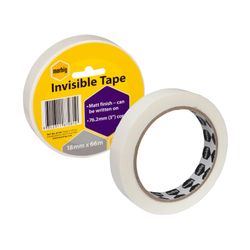 Marbig Invisible Marbig 18mm x 66M - for large dispensers