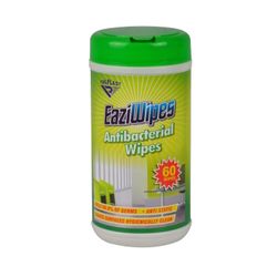 Italplast Antibacterial Disposable Eaziwipes (Tub 60)