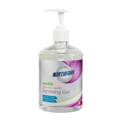 Northfork Instant Hand Sanitising Gel Alcohol Free 500mL