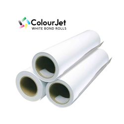 ColourJet Bond Rolls 841mm x 100m 50mm core 80gsm (1 roll per carton)