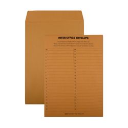 Cumberland Envelope Ungummed Heavy Gold Ptd Interoffice Pocket C4 324x229mm Box 250