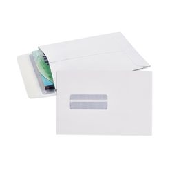 Cumberland Envelope Peel & Seal Window Face Expandable Pocket 245x162mm White Pack 25