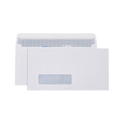 Cumberland Window Envelope 90gsm DLX 120x235mm White Box 500