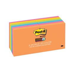 Post-It Super Sticky Notes Energy Boost 76 x 76mm 12-Pack