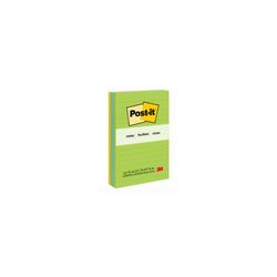 Post-it Notes 660-3AU Jaipur Colours 101x152mm 100 Sheets Per Pad Pack 3