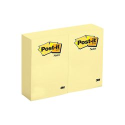 Post-It Notes 101x152mm 659 Yellow Pack 12