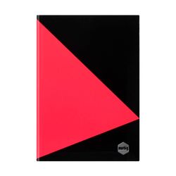 Marbig Notebook Black & Red A5 Indexed 100Lf