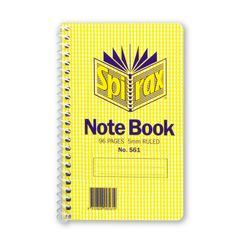 Spirax 561 Notebook 147x87mm 96 Page S/O