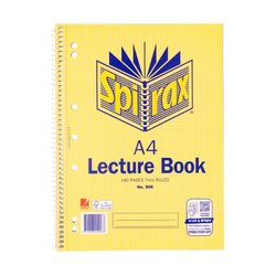 Spirax 906 Lecture Book A4 140 Pages S/O