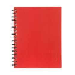 Spirax 511 A5 Hard Cover Book 225x175mm 200 Page Red