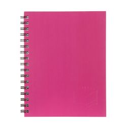 Spirax 511 A5 Hard Cover Book 225x175mm 200 Page Pink