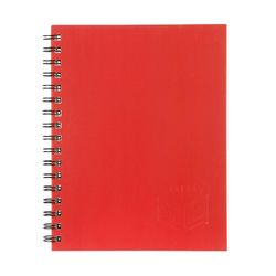 Spirax 511 A4 Hard Cover Book 200 Page Red
