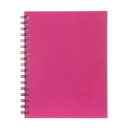 Spirax 511 A4 Hard Cover Book 200 Page Pink