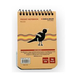Bibbulmun Pocket Notebook 77mm x 112mm 96 Ruled Pages