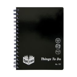 Spirax 701 Things To Do Notebook A5 96 Page