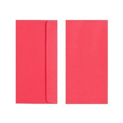 Quill Envelope XL DL Peel & Seal 94010 Gummed Red Pk25