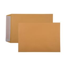 Cumberland Envelope B5 250x176mm Peel & Seal Pocket Kraft Box 250