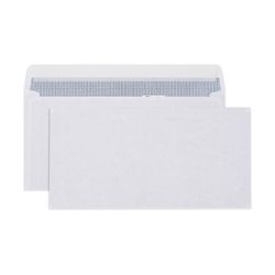 Cumberland Envelope Secretive 90gsm DL 110x220mm White Box 500