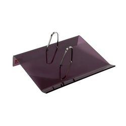 Sasco Desk Calendar Stand Side Opening Mount Charcoal Acrylic