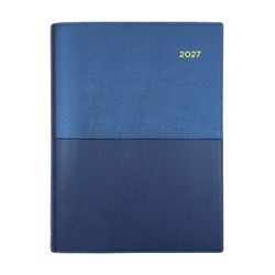 2027 Collins Vanessa Diary A4 Week to a View 345 Blue