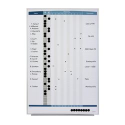 Quartet Planner Board Matrix In/Out 580x865mm