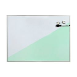 Quartet Geo Whiteboard Magnetic 430x580mm Teal/White
