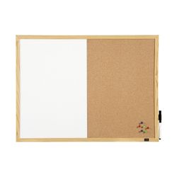 Quartet Combo Board Pine Frame 600x900mm
