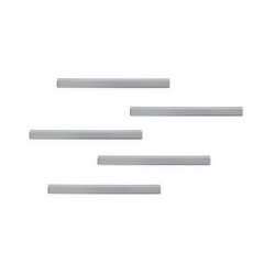 Durable Durafix Clip Magnetic Self Adhesive 210mm Silver Pack 5