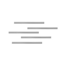 Durable Durafix Clip Magnetic Self Adhesive 297mm Silver Pack 5