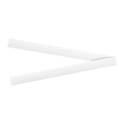 Quartet Magnet Strips 25x300mm White Pack 2