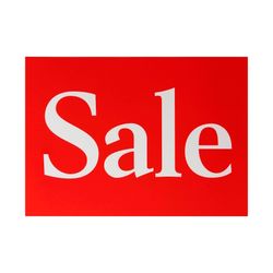 Quikstik Sign A4 Sale Pack 10