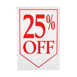 Quikstik Poster 25% Off 300x450mm Pack 9