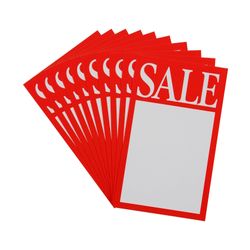 Quikstik Display Tickets Sale 75x125mm Pack 120