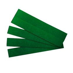Quartet Magnet Strips 22x150mm Green Pack 25