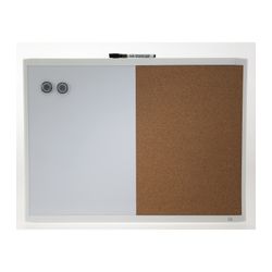 Quartet Combo Board White Frame 430X580mm