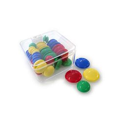 Visionchart Magnetic Buttons Assorted Pk48