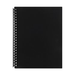 Marbig Display Book A4 Refillable 20 Pocket Black