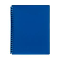 Marbig Display Book A4 Refillable 20 Pocket Blue
