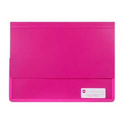 Marbig Polypick A4 Heavy Duty Document Wallet Pink
