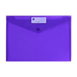 Marbig Doculope Document Wallet A4 Purple - Sold Each (10 per pack)